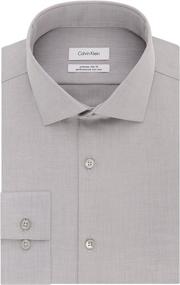 img 2 attached to Calvin Klein Shirts Xtreme Herringbone Men's Clothing best: Shirts