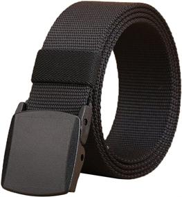 img 4 attached to WYuZe Military Tactical Casual Webbing Men's Accessories better for Belts