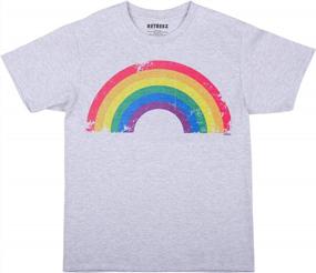 img 2 attached to Rainbow LGBT Gay Pride Graphic T-Shirt Tee - Retreez Classic Grunge