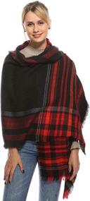 img 2 attached to Blanket Pashmina Bufandas Invierno Girlfriend Women's Accessories ~ Scarves & Wraps