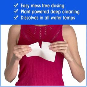 img 1 attached to 90 Strips Of Eco-Friendly Laundry Detergent Sheets For Standard And HE Washing Machines - Heavy Duty Deep Clean, Hypoallergenic For Sensitive Skin