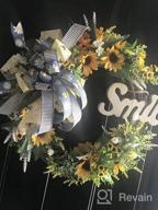 img 1 attached to 2 Pack Lvydec Artificial Sunflower Bouquet - Brighten Home Decor With Fake Yellow Flowers For Weddings & More! review by Steve Lawrence