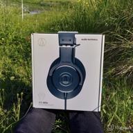 img 1 attached to Black Audio-Technica ATH-M20X Professional Headphones for Studio Monitoring review by Kiyoshi Sagae ᠌