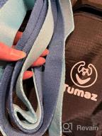 img 1 attached to Tumaz 10-Loop Non-Elastic Stretching Strap - Ideal For Home Physical Therapy, Yoga, Pilates, And Flexibility Training - Extra Thick, Soft, And Durable Workout Stretch Strap review by Shawn Torres