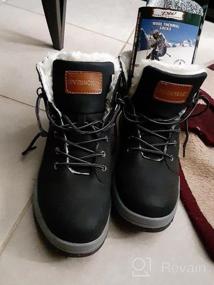 img 6 attached to Men'S & Women'S Winter Snow Boots: Insulated Outdoor Hiking Shoes With Fur Lining For Warmth