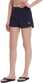 img 4 attached to 🩳 BALEAF Women's High Waisted Boardshorts - Stylish Trunks for Women's Clothing at Swimsuits & Cover Ups