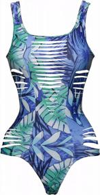 img 4 attached to Ultimate Beach Babe: bslingerie® Women's Cut Out Monokini One Piece Swimsuit