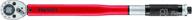 🔧 teng tools 1/2 inch drive torque wrench - bi directional 10-150ft-lb (model 1292uager) in red логотип