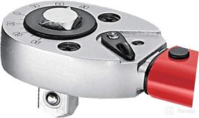 img 2 attached to 🔧 Teng Tools 1/2 Inch Drive Torque Wrench - Bi Directional 10-150ft-lb (Model 1292UAGER) in Red