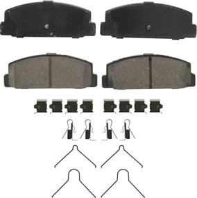 img 4 attached to 🔧 Wagner QuickStop ZD482A Ceramic Disc Brake Pad Set - Reliable Performance in Assorted Sizes