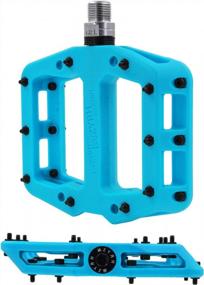 img 1 attached to Experience Smooth Riding With MZYRH Mountain Bike Pedals: Lightweight, Non-Slip, And Durable