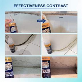 img 3 attached to 🧽 APULITO Grout & Silicone Caulk Whitener for Household Sink, Kitchen, Showers, Bathroom, and Floor Tile