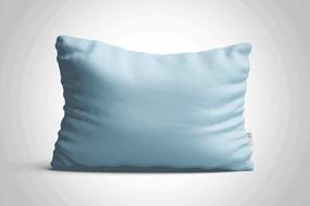 img 3 attached to Experience The Ultimate Comfort And Health Benefits With MYK Pure Natural Mulberry Silk Pillowcase, 25 Momme - Light Blue, Queen Size