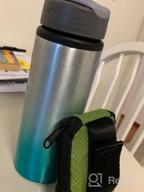 img 1 attached to OYATON Water Bottle Holder With Adjustable Shoulder Strap, Portable Bottle Carrier Sling Folds Into Pouch For Easy Storage, Perfect For Walking Travel Hiking Plastic Or Stainless Steel Water Bottle review by Michael Radhakrishnan