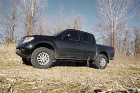 img 3 attached to 🚗 Rough Country 2.5" Leveling Kit for 2005-2022 Nissan Frontier, Enhanced with Anodized Red - 865RED