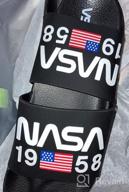 img 1 attached to Experience Out-of-this-World Comfort with the IFARADAY Slides Sandal NASA Black review by Logan Goozmer