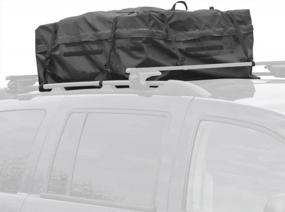 img 4 attached to 48"L X 36"W X 14-18"H Waterproof Expandable Roof Cargo Bag - Keep Your Gear Safe & Dry!