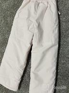 img 1 attached to Water-Resistant Snow Pant for Girls - Amazon Essentials review by Megan Hartman