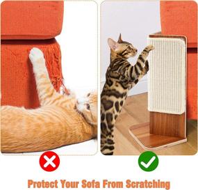 img 2 attached to Cat Scratching Replacement Anti Slip Furniture