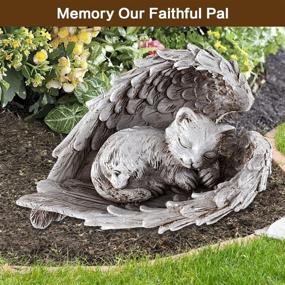 img 2 attached to 🐶 CestMall Dog Angel Pet Memorial Statue: A Heartfelt Tribute to Your Beloved Pet