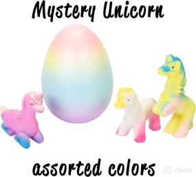 img 2 attached to 2 Surprise Growing Unicorn Hatching Eggs - Extra Large Rainbow Toys for Kids, Available in Assorted Colors