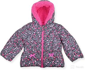 img 3 attached to ❄️ Arctic Quest Puffer Ski Jacket and Snowbib Snowsuit Set for Infants, Toddlers, and Young Girls