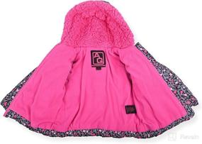 img 1 attached to ❄️ Arctic Quest Puffer Ski Jacket and Snowbib Snowsuit Set for Infants, Toddlers, and Young Girls