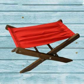img 1 attached to Деревянное складное кресло-кровать, детское кресло для фотосъемки для фотостудии, аксессуары для дома - реквизит для фотосъемки новорожденных