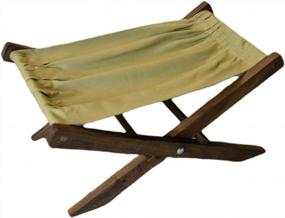 img 4 attached to Деревянное складное кресло-кровать, детское кресло для фотосъемки для фотостудии, аксессуары для дома - реквизит для фотосъемки новорожденных