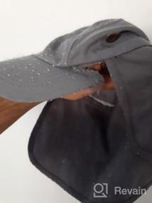 img 2 attached to DealStock Fishing Cap: Ultimate Outdoor Sun Protection with Ear and Neck Flap Cover