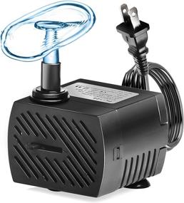 img 4 attached to 🌊 3W Mini Submersible Water Pump for Aquariums, Fish Tank, Wave Maker Pump, Pond, Fountain, Hydroponics - SZILBZ 50 GPH