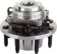 front wheel bearing hub assembly w/ abs 8 lugs for ford f-350 super duty 1999-2004, f-250 super duty 1999-2004, excursion 2000-2002 (515020 replacement) логотип