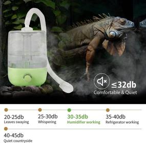 img 1 attached to 🦎 Enhance Reptile Habitat: High-Performance Reptile Humidifiers Mister for Optimal Environment Control