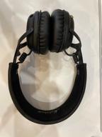 img 1 attached to Wireless Marshall Mid Bluetooth Headphones, Black review by Kirana ᠌