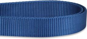 img 2 attached to Upgrade Your Dog Walking Experience With Hyhug Pets Premium Leash For Medium-Large-Giant Dogs - Adjustable, Sturdy Nylon, And Soft Neoprene Lined Handle In Classic Blue (Large)
