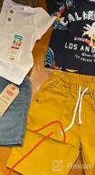 img 1 attached to 👖 Golden State Angels Roll Up Shorts for Boys' Clothing Sets review by Dang Reid
