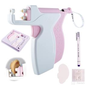 img 4 attached to Firstomato Hypoallergenic Automatic Piercing Reusable