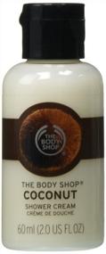 img 2 attached to The Body Shop'S Luxurious Coconut Shower Cream In A Convenient 2 Fl Oz Size
