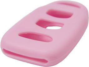 img 1 attached to 🔑 Enhanced Keyless2Go Silicone Cover Protective Case in Pink - PINHA-T008 Key Fobs Replacement