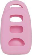 🔑 enhanced keyless2go silicone cover protective case in pink - pinha-t008 key fobs replacement логотип