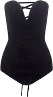 👗 clothink sleeveless bodysuit leotard for clubwear - women's clothing логотип