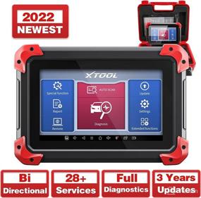 img 4 attached to XTOOL D7 Diagnostic Scan Tool 2022: Bi-Directional Control, Key Programming, ABS Bleed & More!