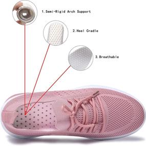 img 3 attached to Likangyue Running Breathable Non Slip Lightweight Women's Shoes at Athletic