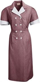 img 1 attached to Red Kap Womens Burgundy Medium Women's Clothing ~ Dresses