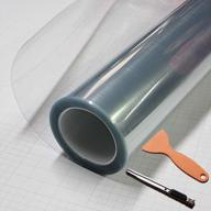 protect your car's paint with diyah clear vinyl wrap - includes knife and hand tool logo