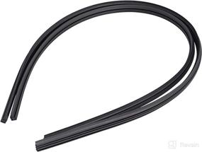 img 3 attached to 🚗 AERO 26-Inch and Under Windshield Wiper Blade Refills - Rubber Strips (Pack of 2)