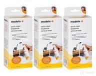 🍼 efficiently cleanse breast milk with medela quick clean soap, 6oz (3 pack) логотип