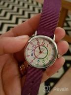 img 1 attached to Navy EasyRead Time Teacher Analog Boys Watch #ERW-COL-PT-NB review by Tony Elliott