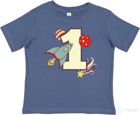 img 3 attached to Inktastic 1st Birthday Outer Space Theme Baby T-Shirt: Blast off into Out-Of-This-World Cuteness!