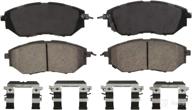 🔵 wagner zd1078 ceramic disc brake pad set - quickstop логотип